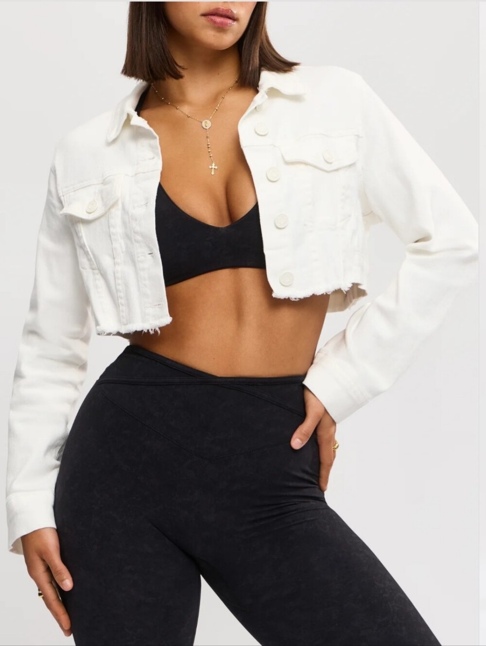Buffbunny Denim Crop Jacket